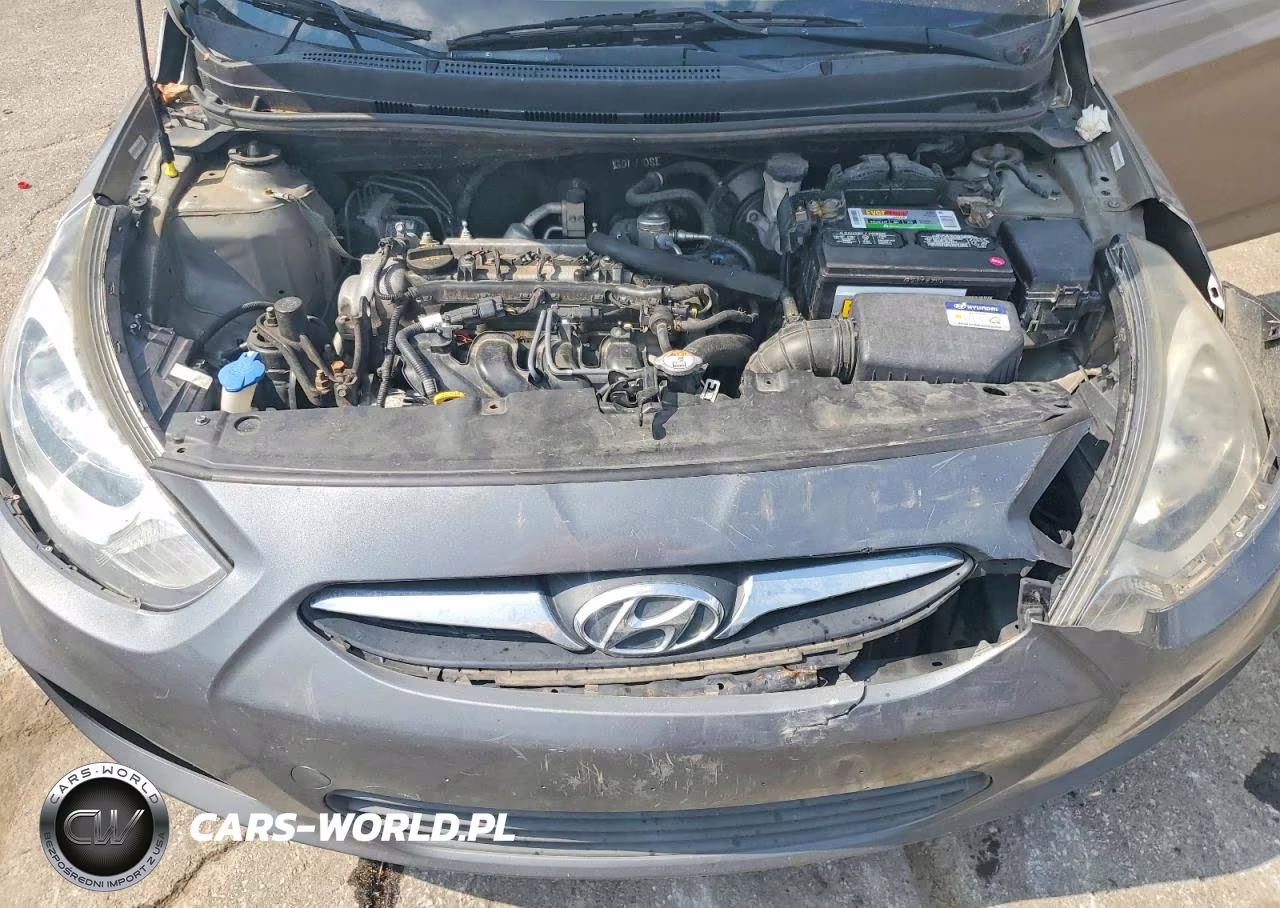 2013 Hyundai Accent Se VIN:KMHCU5AE8DU119479 - 11
