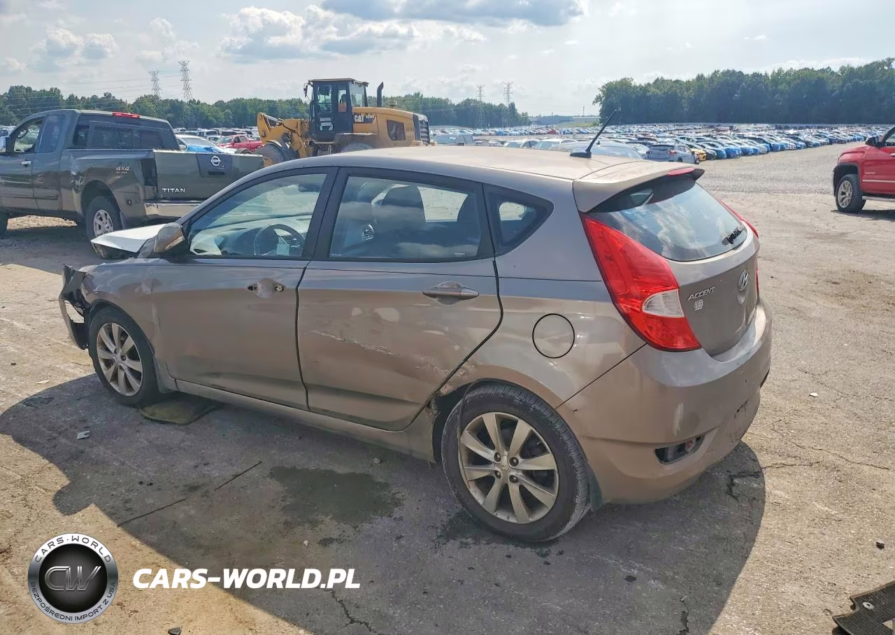 2013 Hyundai Accent Se VIN:KMHCU5AE8DU119479 - 2