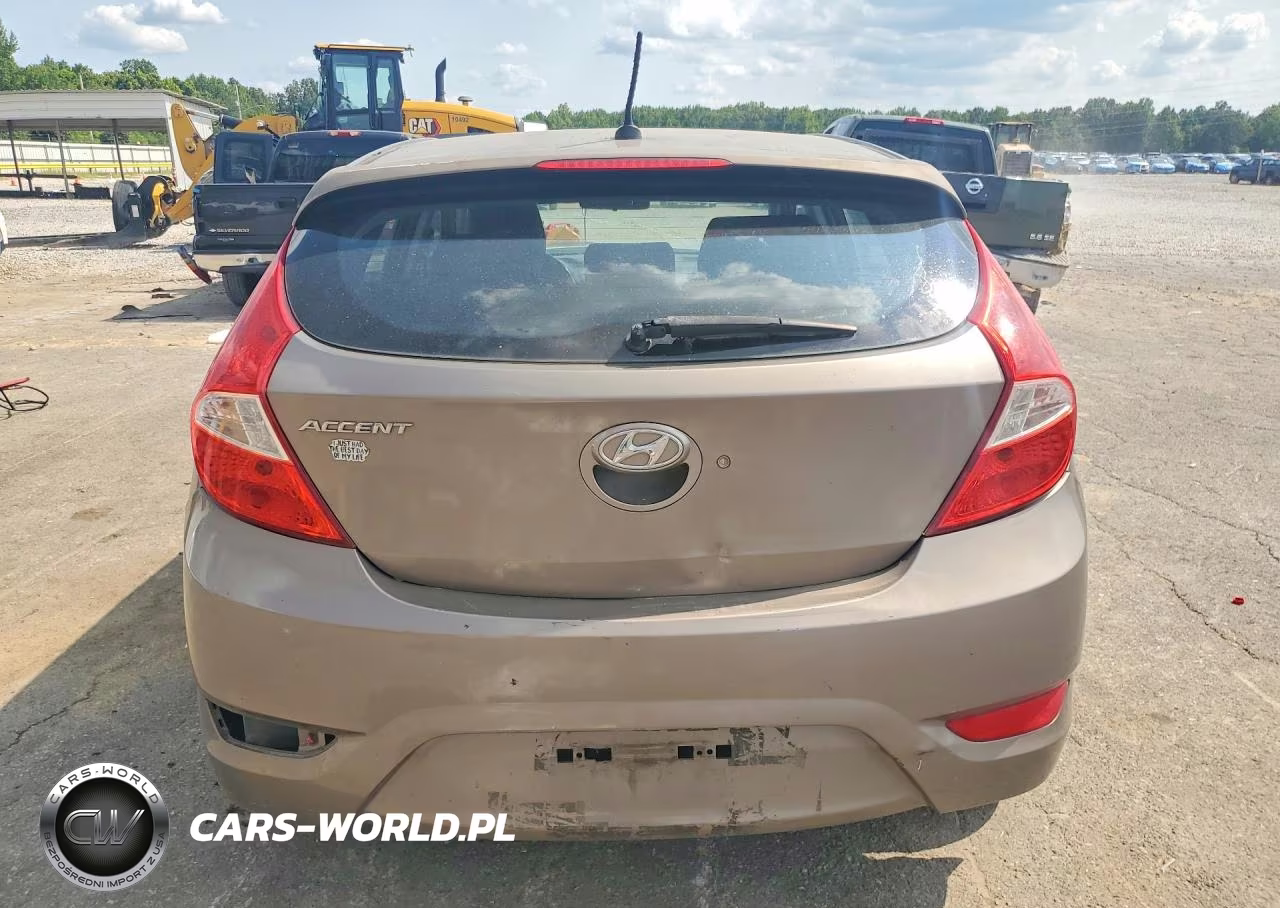 2013 Hyundai Accent Se VIN:KMHCU5AE8DU119479 - 6