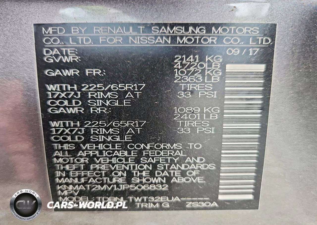2018 Nissan Rogue Sv VIN:KNMAT2MV1JP506832 - 13
