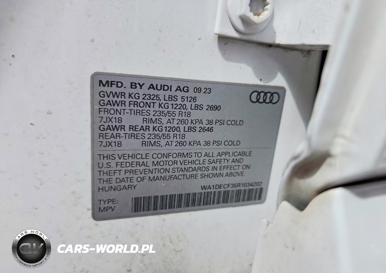 2024 Audi Q3 Premium S Line 45 VIN:WA1DECF35R1034202 - 13
