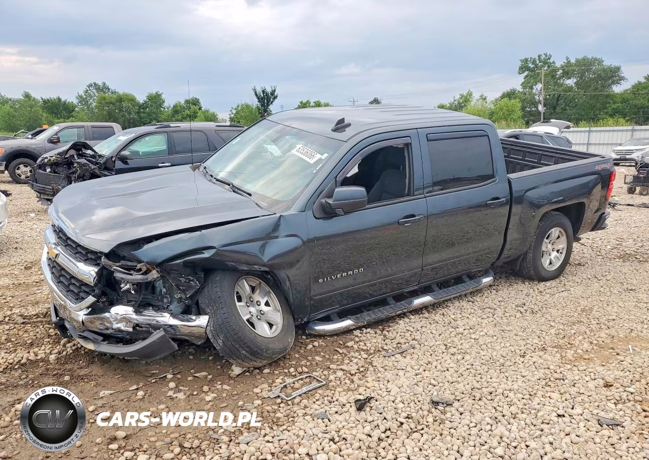 2017 Chevrolet Silverado K1500 Lt VIN:3GCUKREC4HG254451 - 1