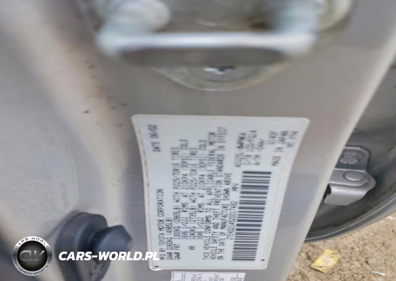 2002 Toyota Highlander Base VIN:JTEHD21A520017482 - 12