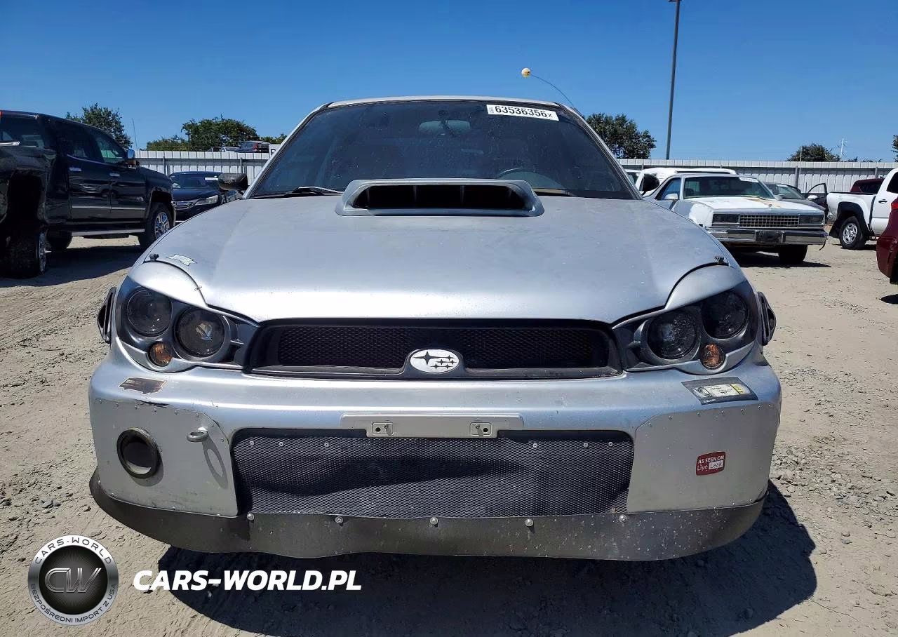 2003 Subaru Impreza Wrx VIN:JF1GD296X3G513599 - 5
