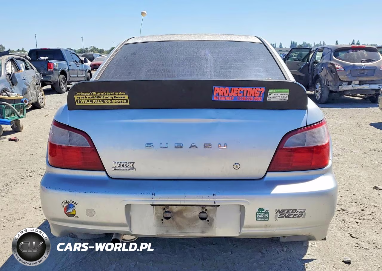 2003 Subaru Impreza Wrx VIN:JF1GD296X3G513599 - 6
