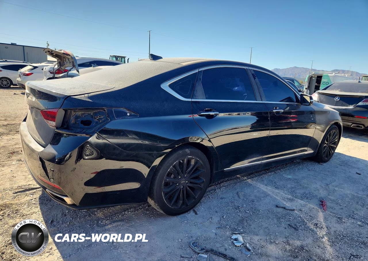 2017 Genesis G80 3.8 VIN:KMHGN4JE7HU167375 - 3