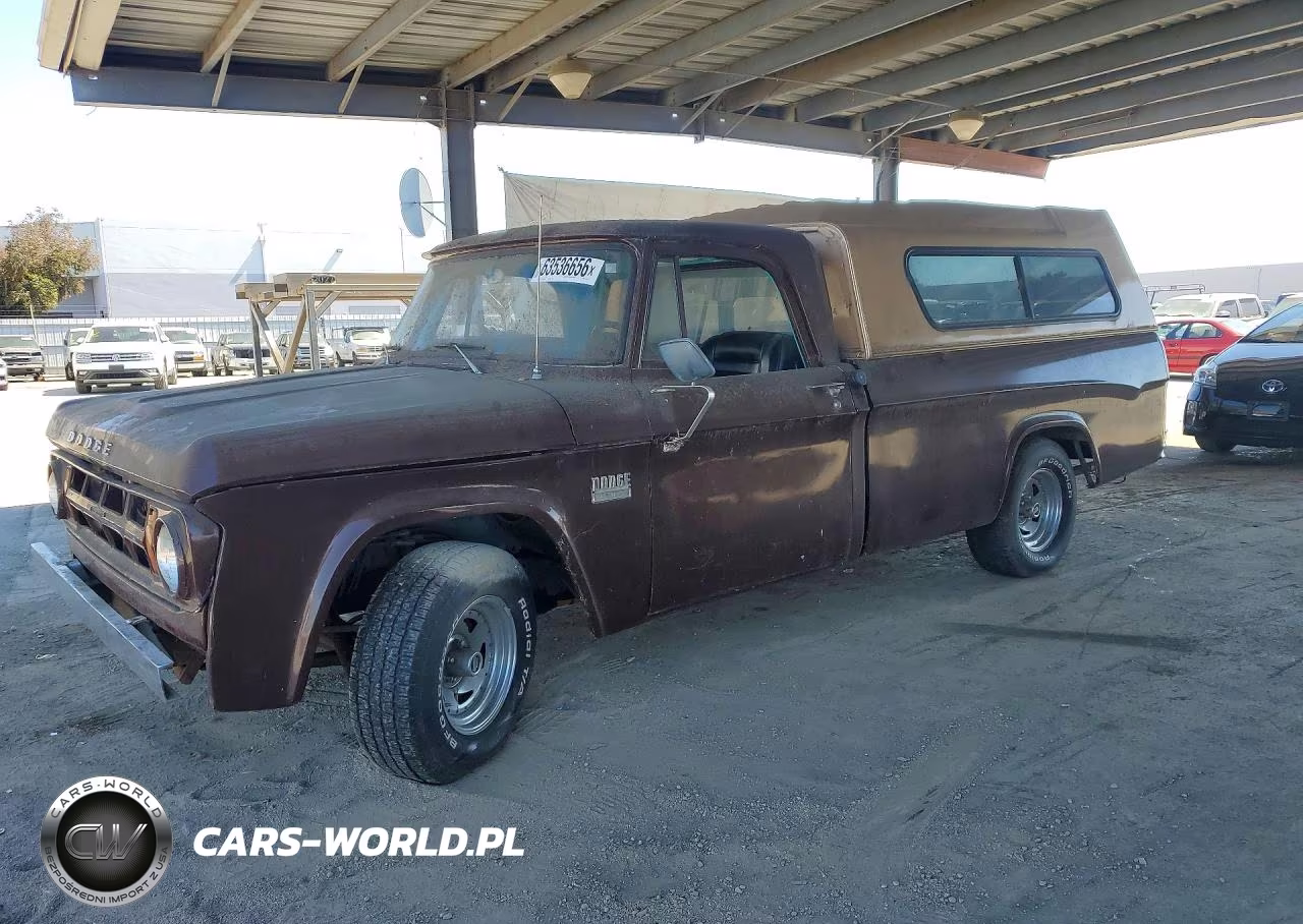 1969 Dodge D100 – zdjęcie 1 z 12