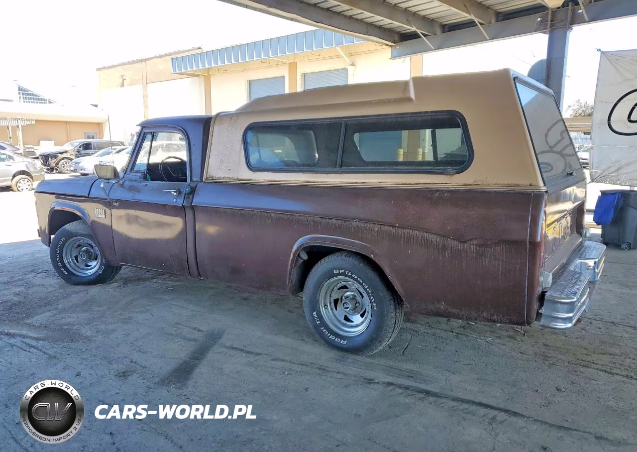 1969 Dodge D100 VIN:1187120173 - 2