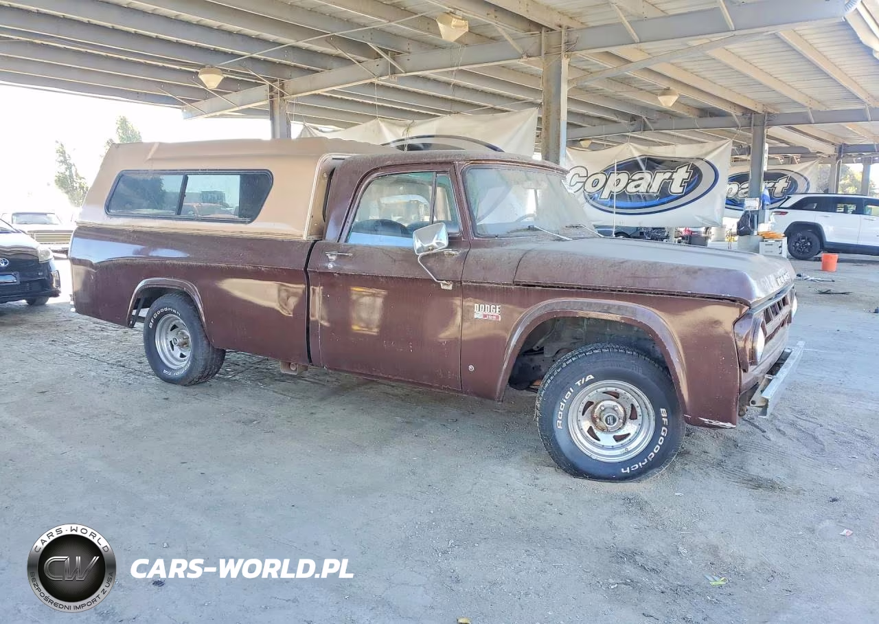 1969 Dodge D100 VIN:1187120173 - 4