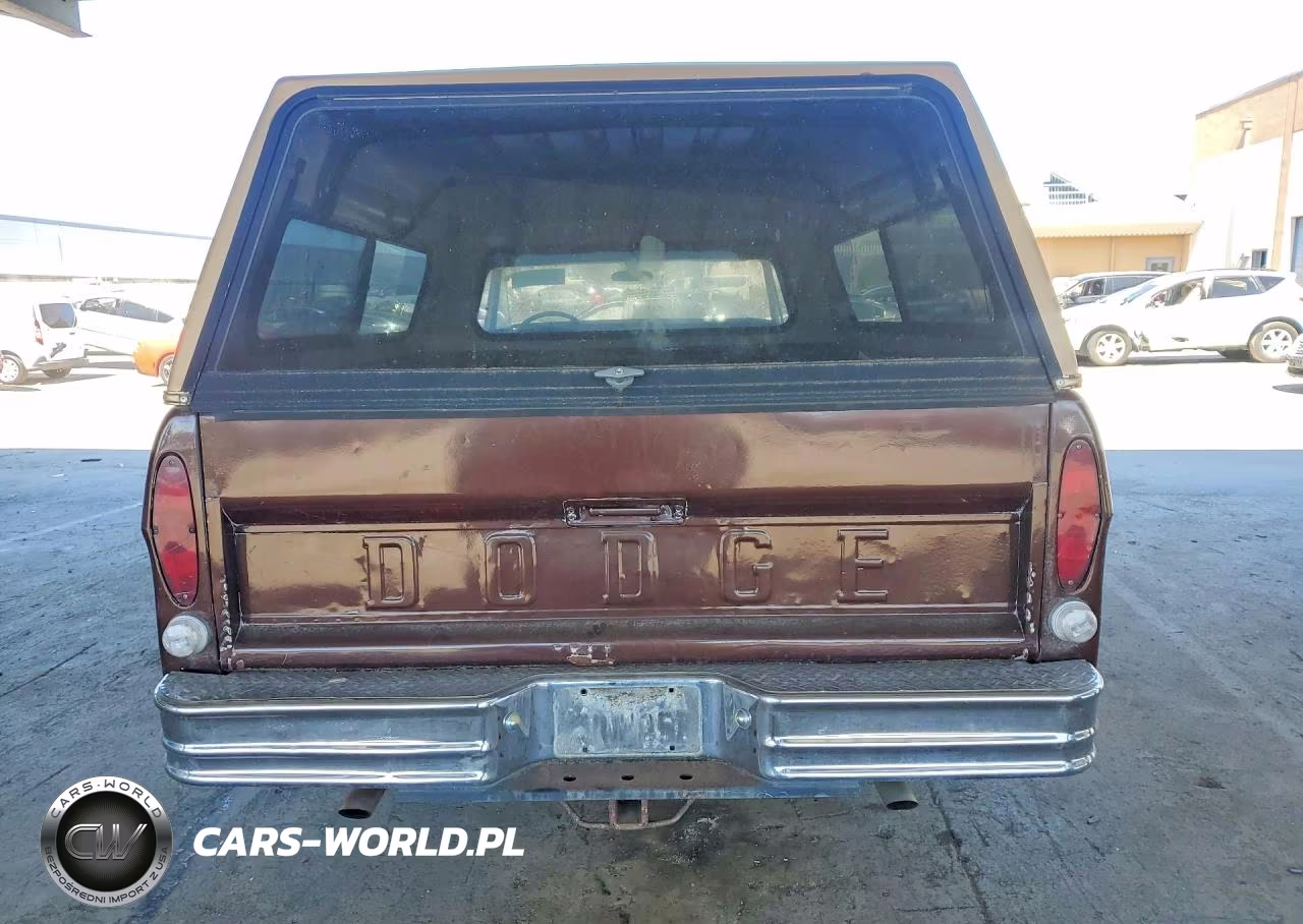 1969 Dodge D100 VIN:1187120173 - 6
