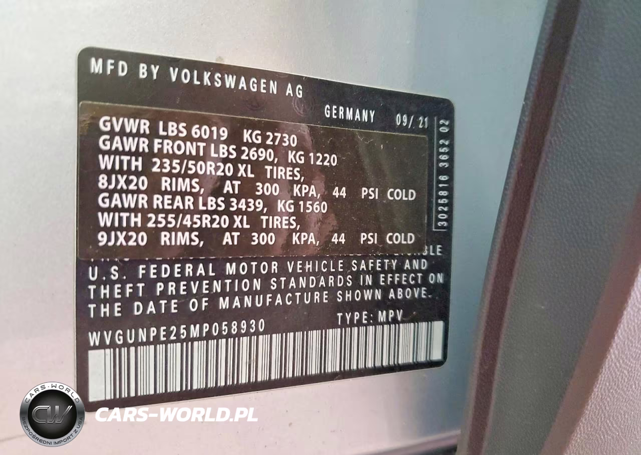 2021 Volkswagen Id.4 Pro S VIN:WVGUNPE25MP058930 - 13