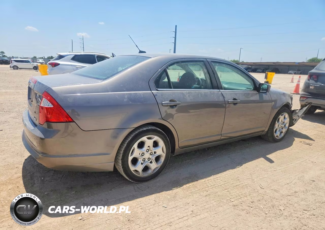 2010 Ford Fusion Se VIN:3FAHP0HG5AR296768 - 3