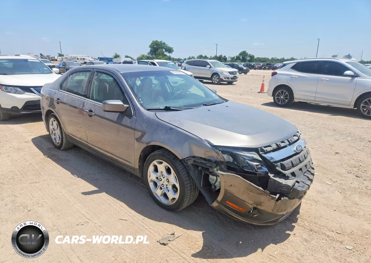 2010 Ford Fusion Se VIN:3FAHP0HG5AR296768 - 4