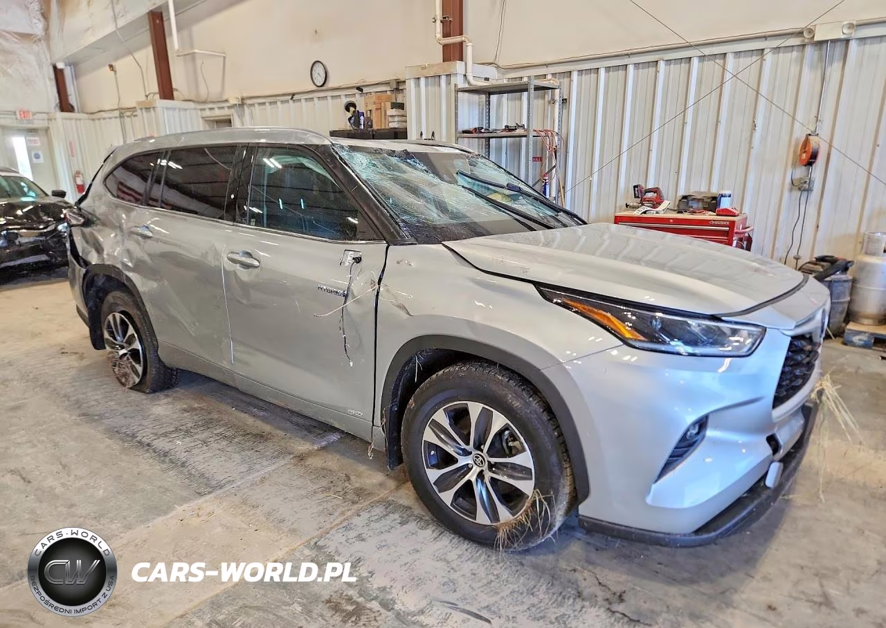 2021 Toyota Highlander Hybrid Xle VIN:5TDHBRCH7MS534750 - 4
