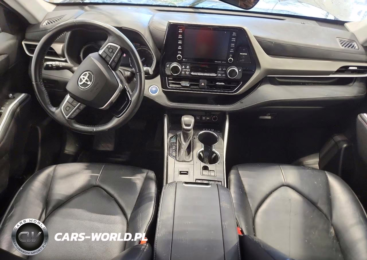 2021 Toyota Highlander Hybrid Xle VIN:5TDHBRCH7MS534750 - 8