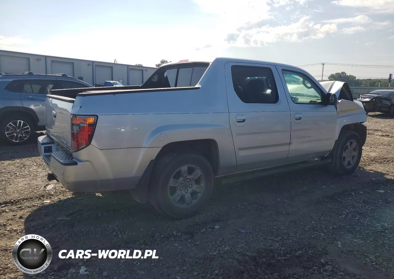 2007 Honda Ridgeline Rtx VIN:2HJYK16307H514727 - 3