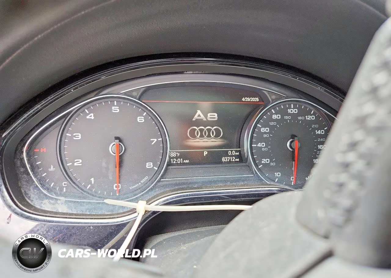2016 Audi A8 L Quattro VIN:WAU34AFD6GN002394 - 9