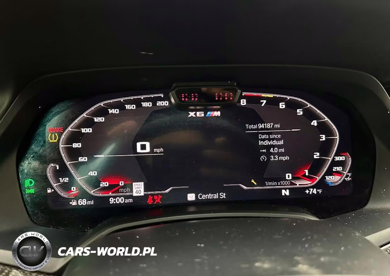 2023 BMW X6 M VIN:5YMCY0C03P9N63820 - 9