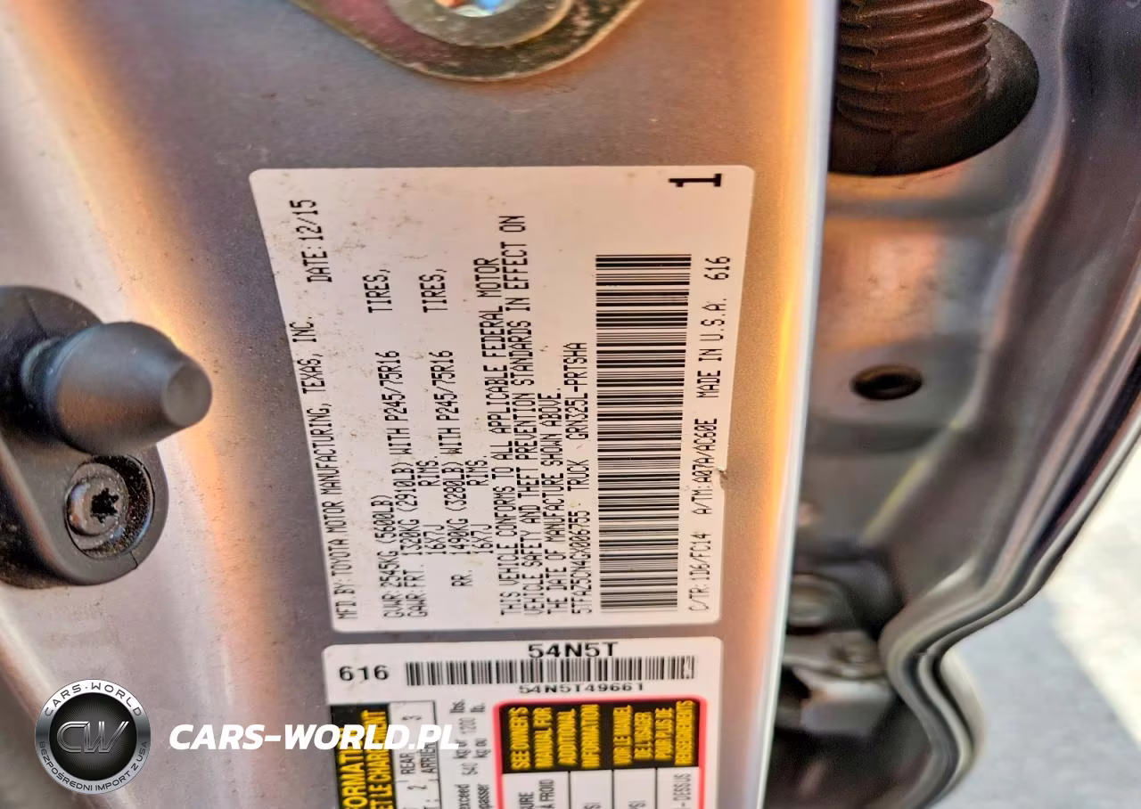2016 Toyota Tacoma Sr5 V6 VIN:5TFAZ5CN4GX006755 - 13