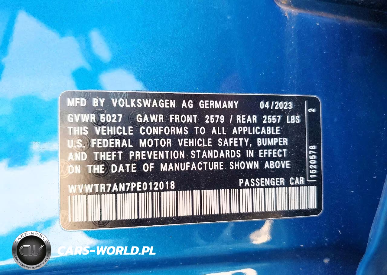 2023 Volkswagen Arteon Sel Premium R-Line VIN:WVWTR7AN7PE012018 - 13