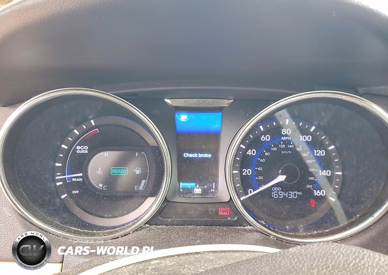 2013 Hyundai Sonata Hybrid VIN:KMHEC4A47DA074209 - 9