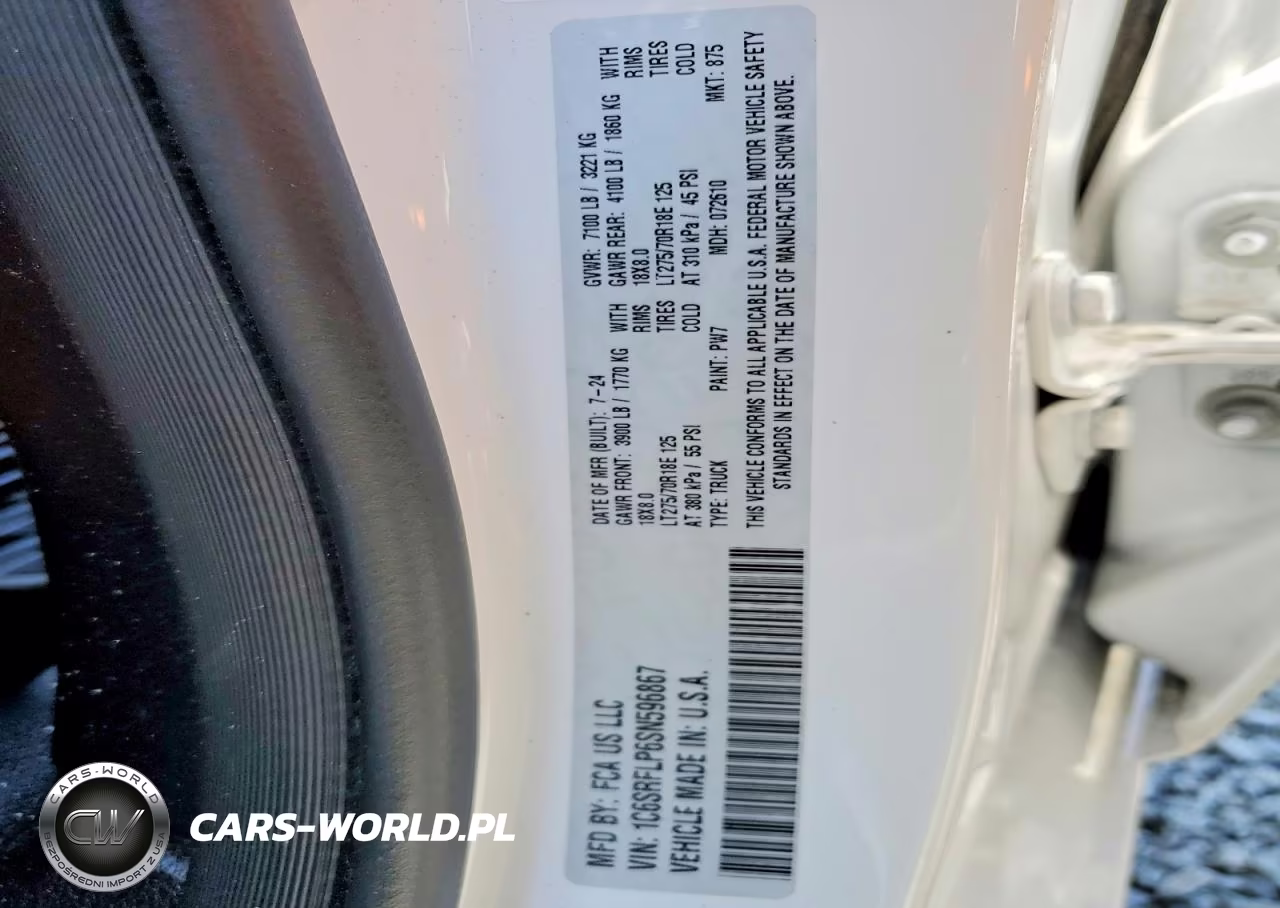 2025 Ram 1500 Rebel VIN:1C6SRFLP6SN596867 - 13