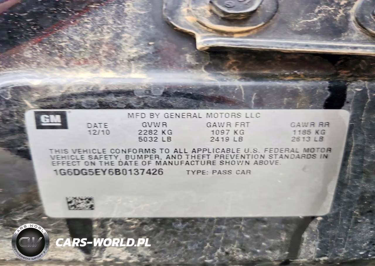 2011 Cadillac Cts Luxury Collection VIN:1G6DG5EY6B0137426 - 12