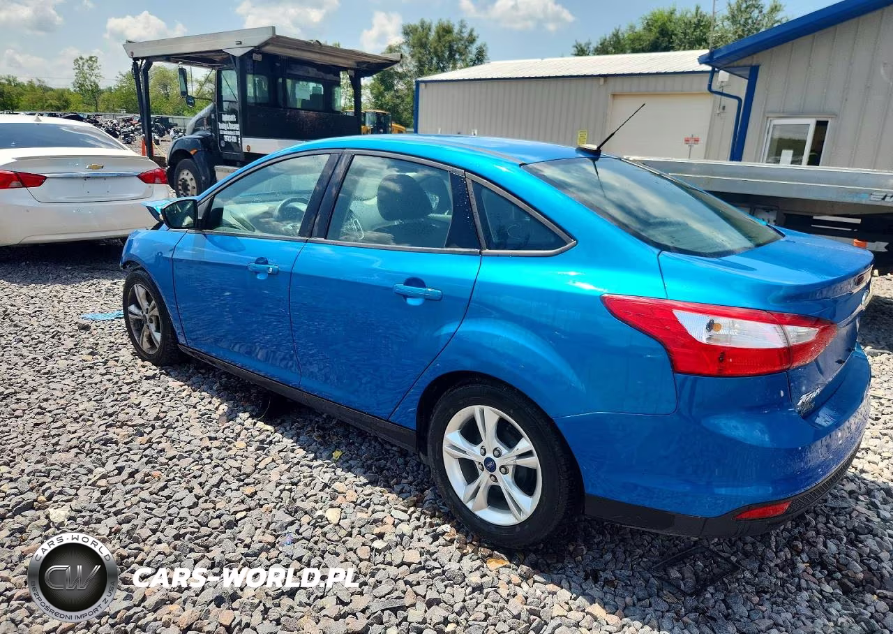 2014 Ford Focus Se VIN:1FADP3F27EL244926 - 2
