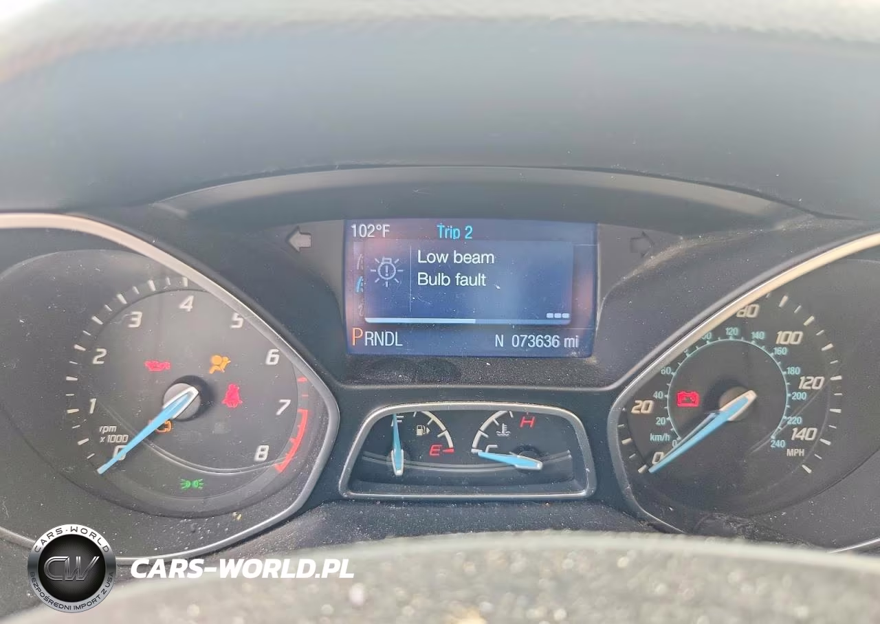 2014 Ford Focus Se VIN:1FADP3F27EL244926 - 9