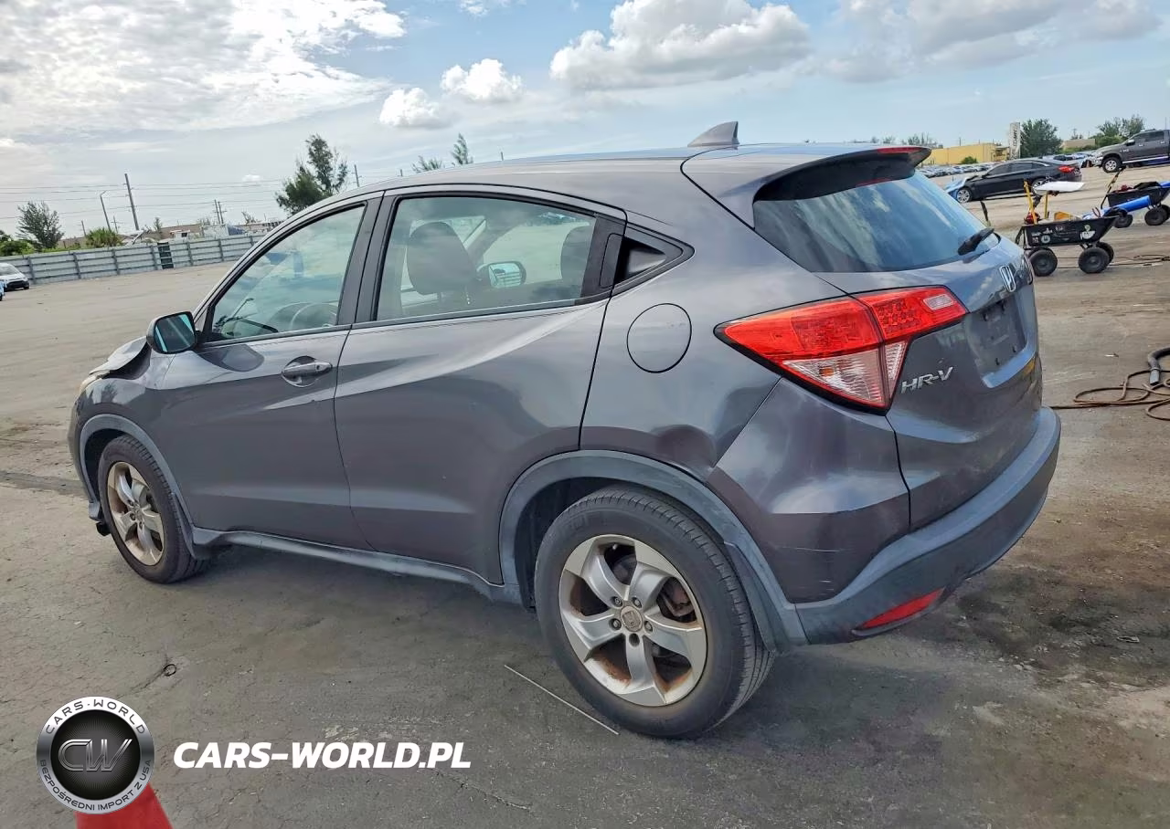 2016 Honda Hr-V Lx VIN:3CZRU5H37GM740704 - 2