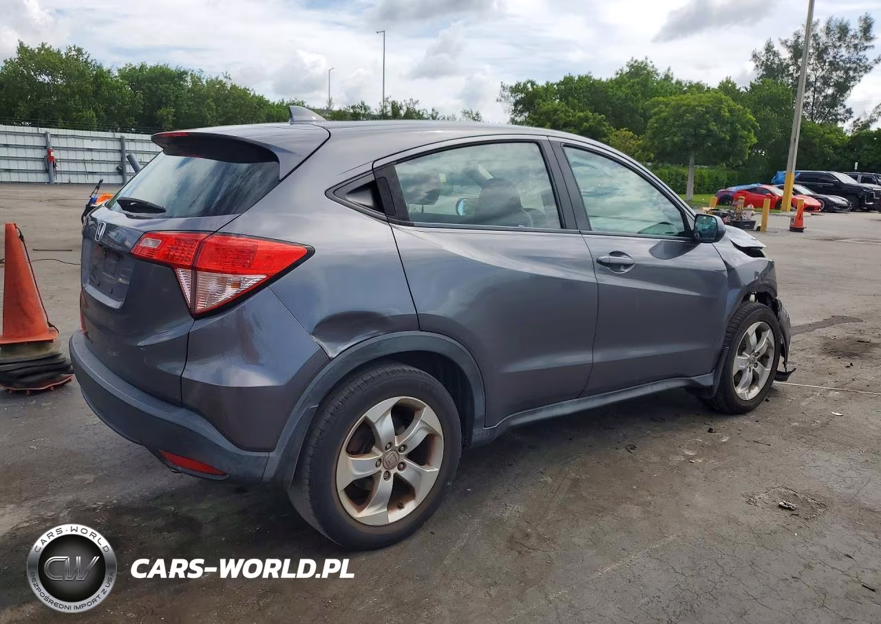 2016 Honda Hr-V Lx VIN:3CZRU5H37GM740704 - 3
