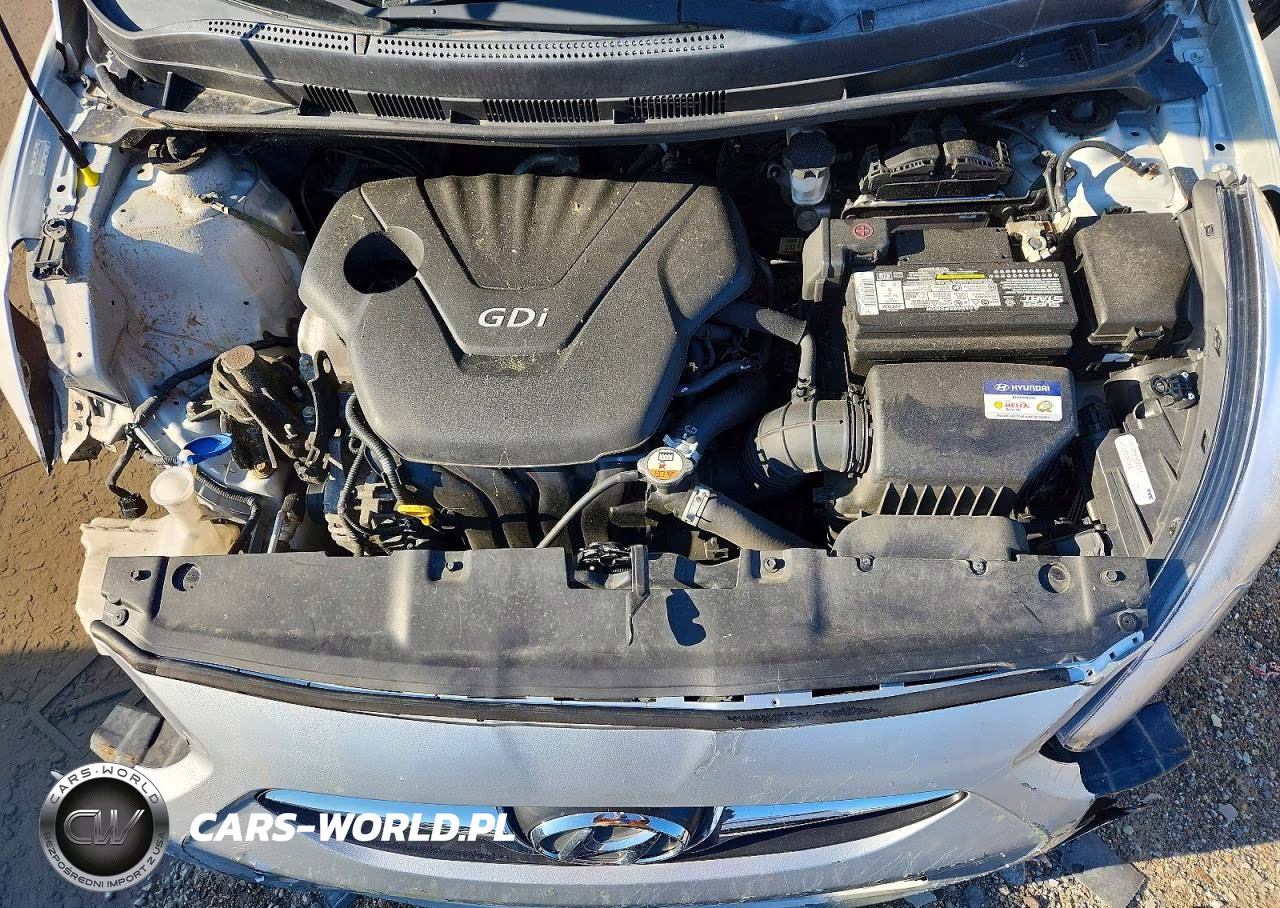 2014 Hyundai Accent Gls VIN:KMHCU4AE2EU752815 - 11