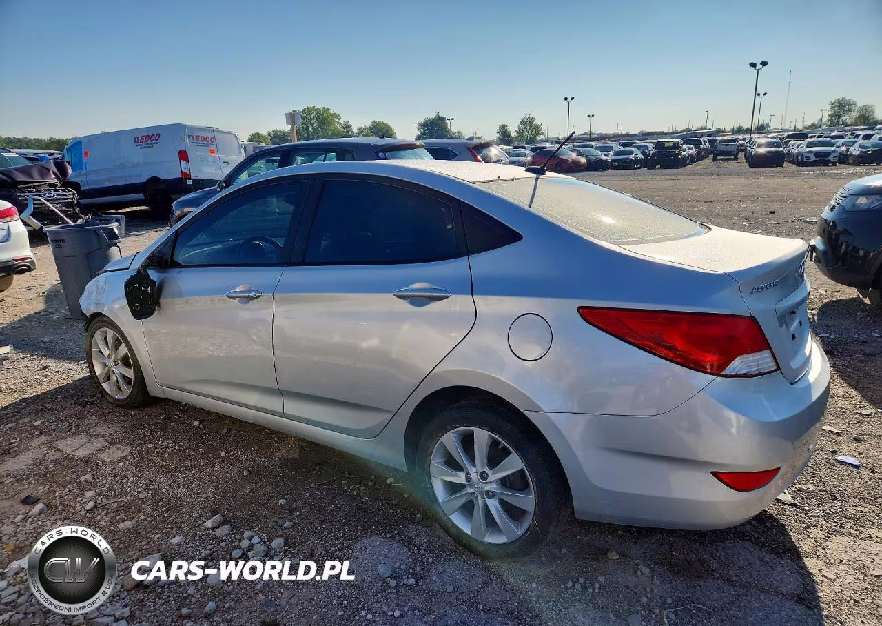 2014 Hyundai Accent Gls VIN:KMHCU4AE2EU752815 - 2