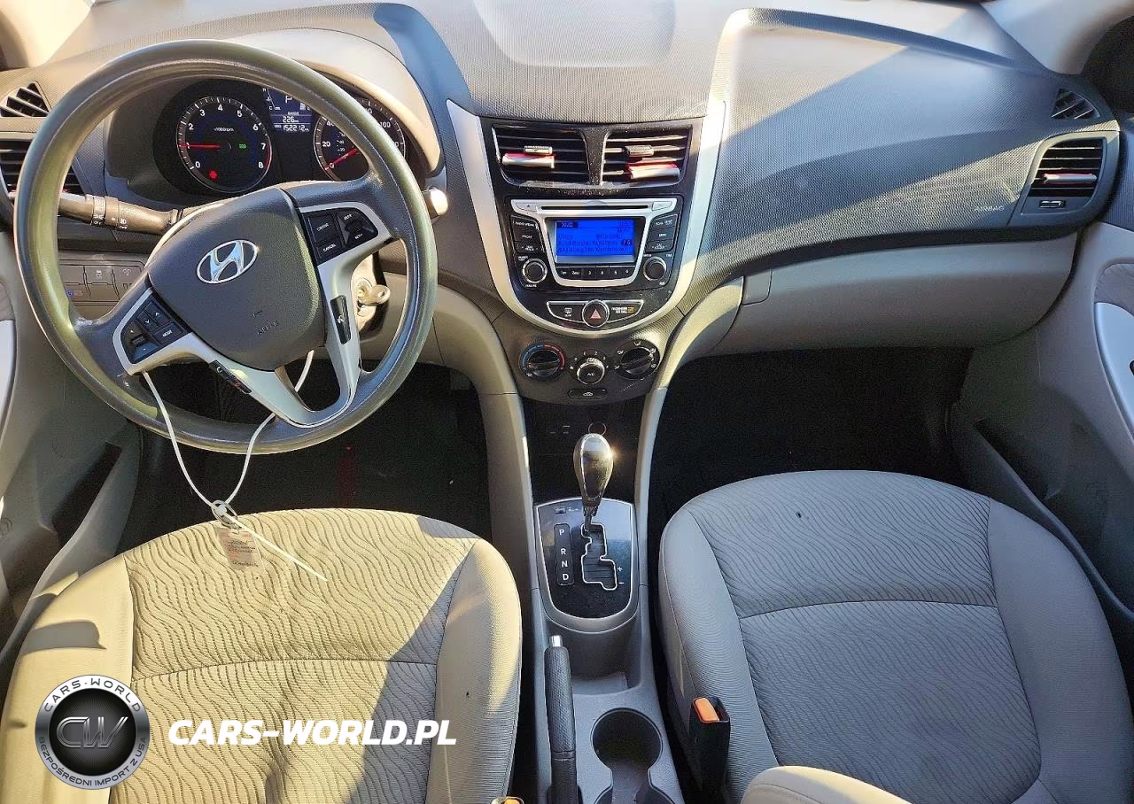 2014 Hyundai Accent Gls VIN:KMHCU4AE2EU752815 - 8