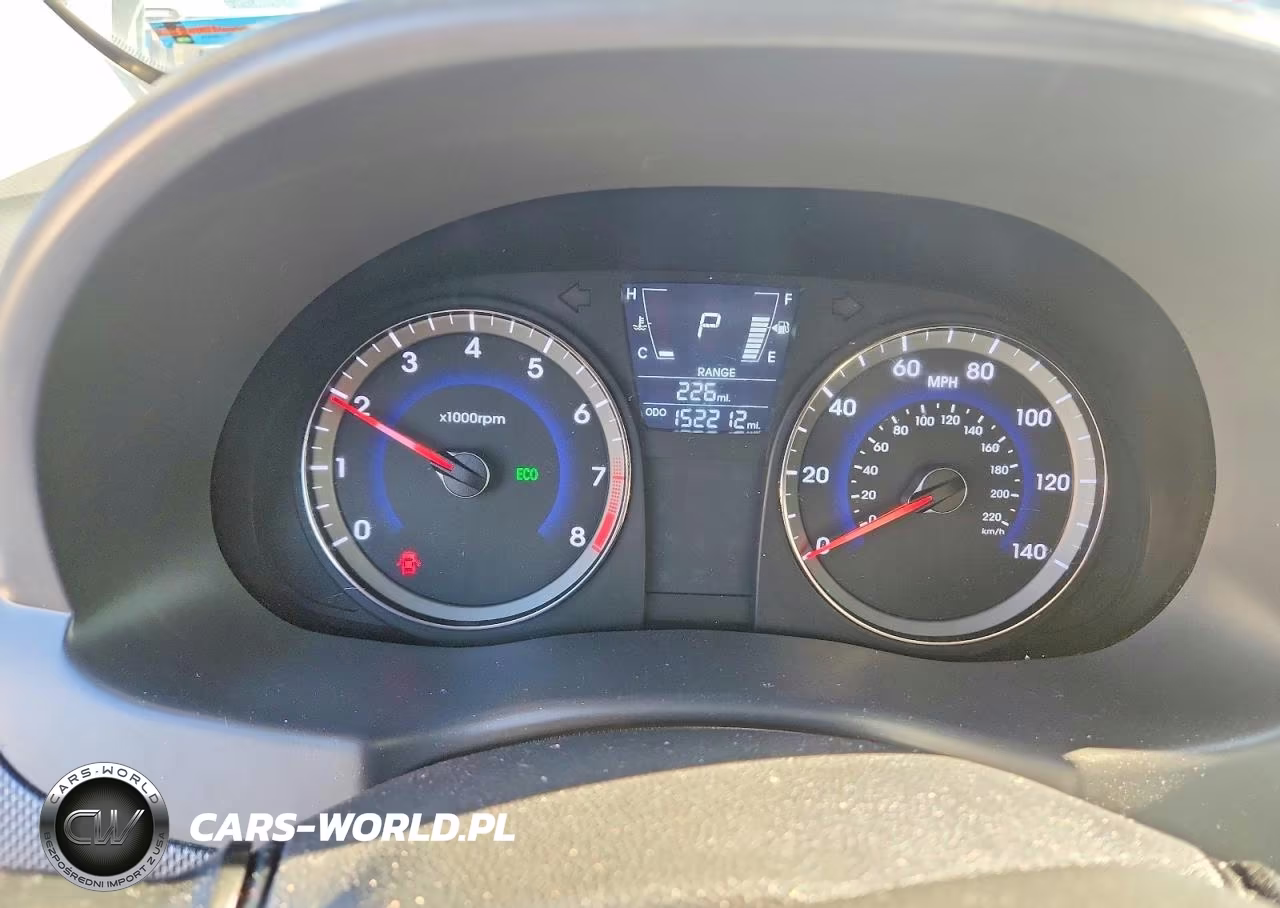 2014 Hyundai Accent Gls VIN:KMHCU4AE2EU752815 - 9