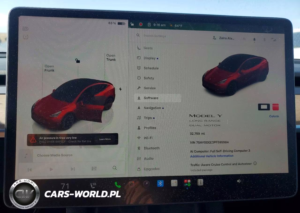 2023 Tesla Model Y VIN:7SAYGDEE3PF595984 - 9
