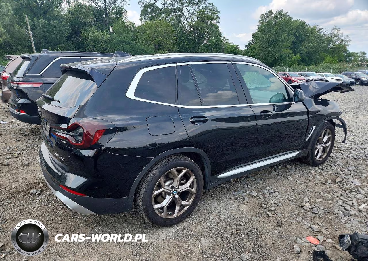 2022 BMW X3 xDrive30I VIN:5UX53DP06N9J01815 - 3