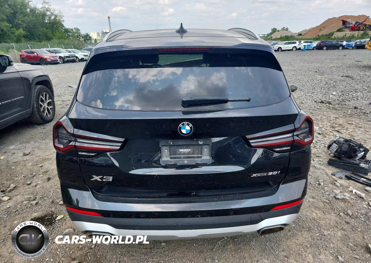 2022 BMW X3 xDrive30I VIN:5UX53DP06N9J01815 - 6