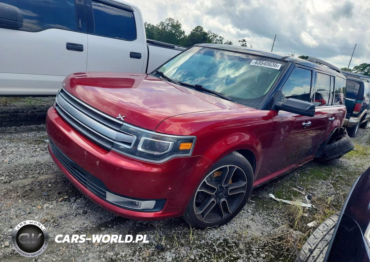 2015 Ford Flex Limited VIN:2FMGK5D86FBA18642 - 1