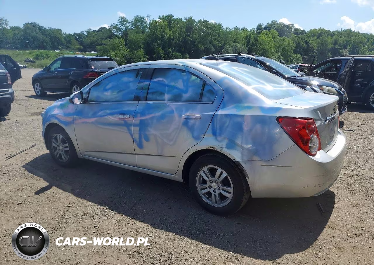 2015 Chevrolet Sonic Lt VIN:1G1JC5SH3F4183612 - 2