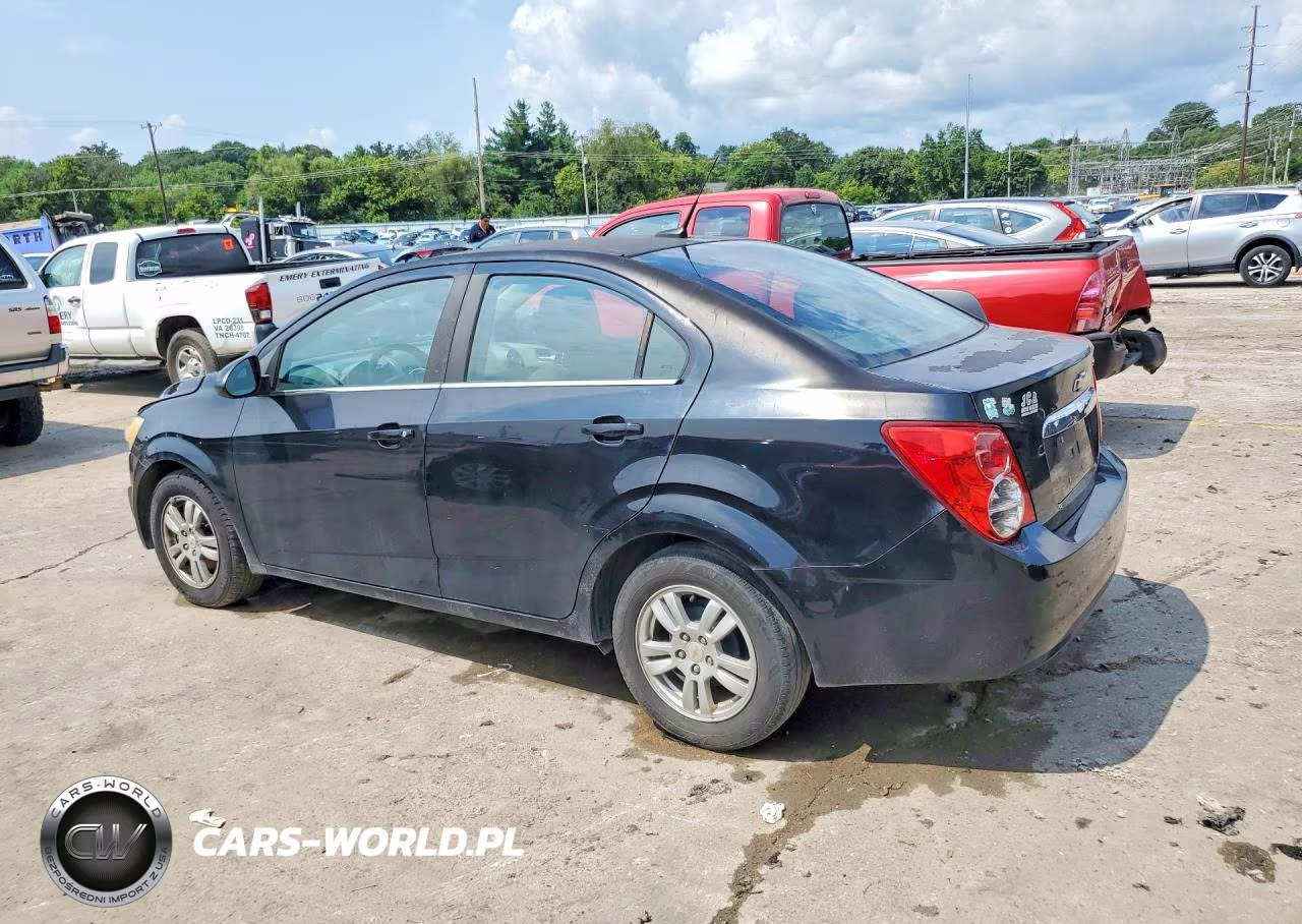 2012 Chevrolet Sonic Lt VIN:1G1JD5SH2C4101569 - 2