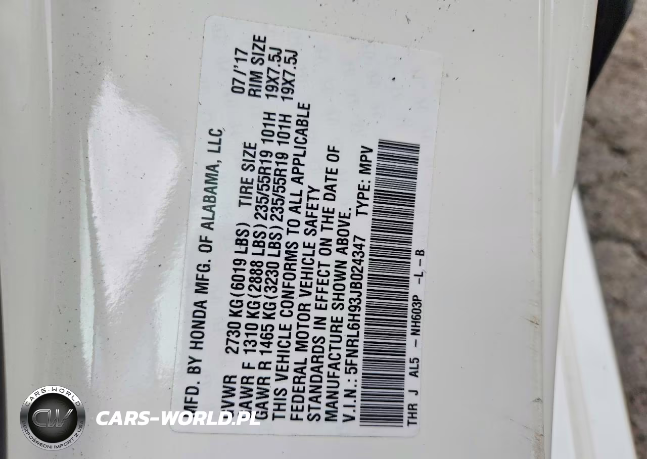 2018 Honda Odyssey Elite VIN:5FNRL6H93JB024347 - 13