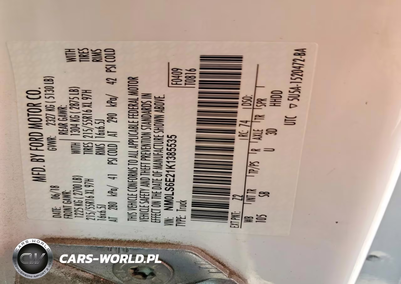 2019 Ford Transit Connect Xl Delivery Van VIN:NM0LS6E21K1385535 - 13