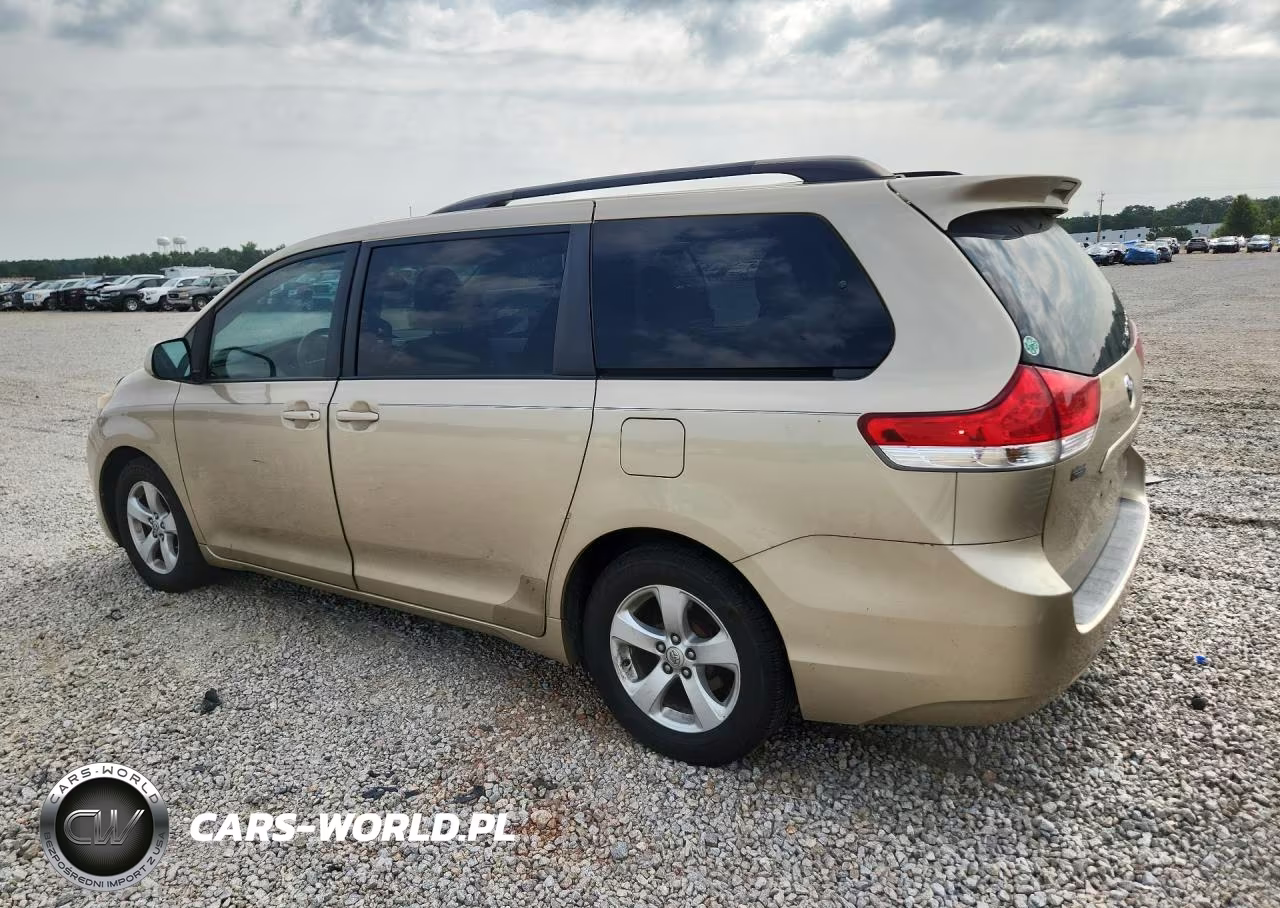 2011 Toyota Sienna Le VIN:5TDKK3DC6BS066934 - 2