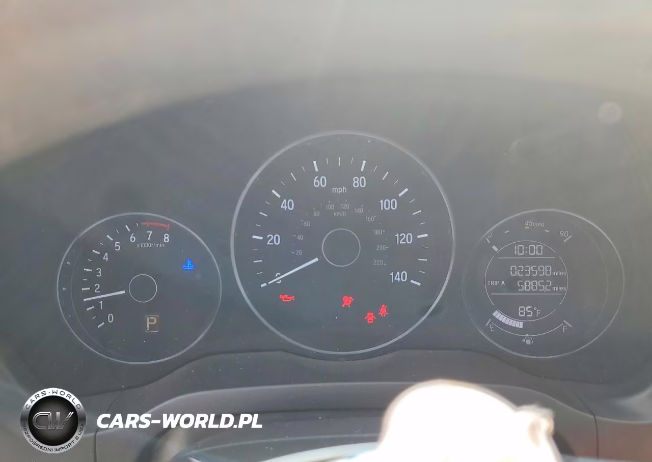 2020 Honda Hr-V Lx VIN:3CZRU6H39LM724990 - 9