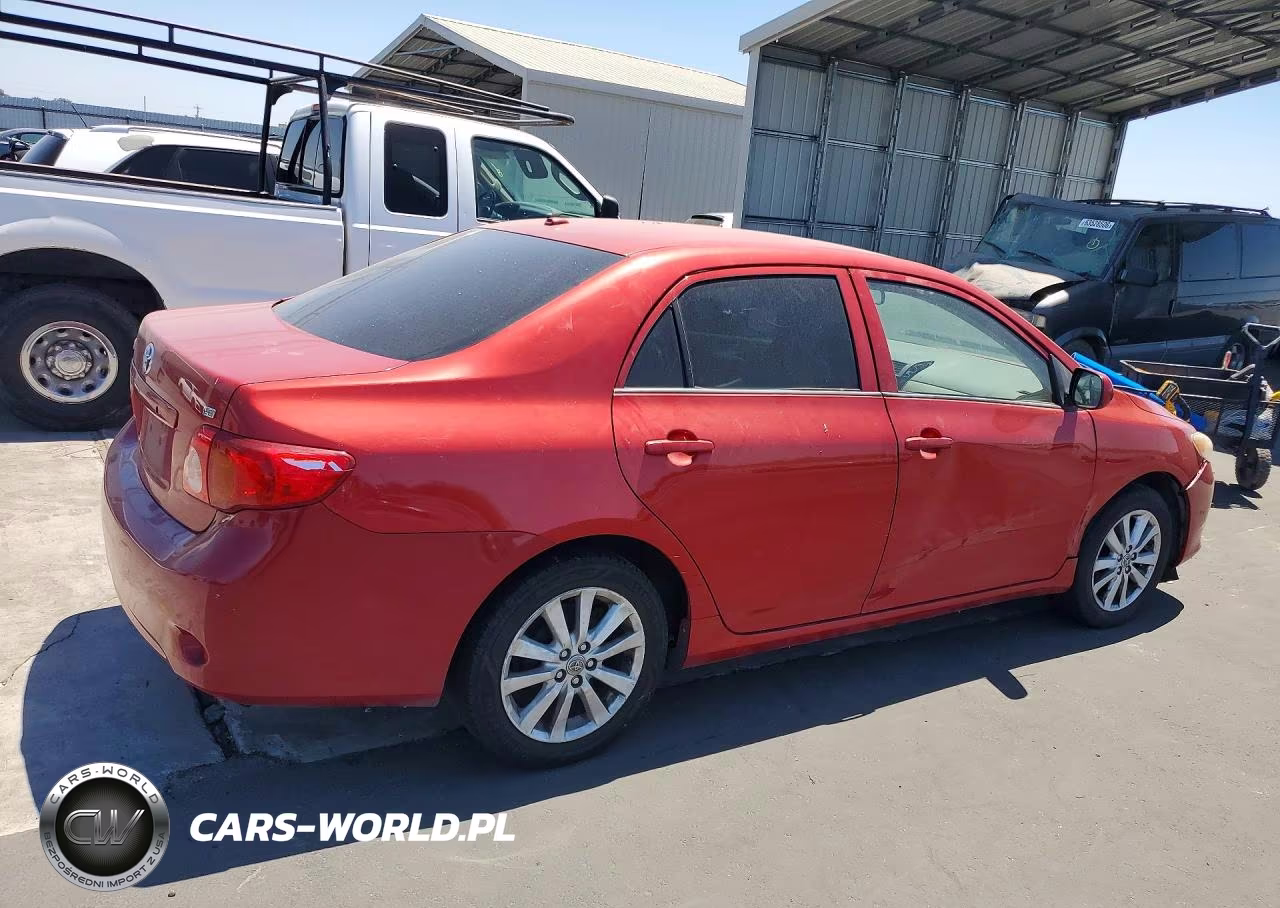 2009 Toyota Corolla Le VIN:JTDBL40E59J033764 - 3