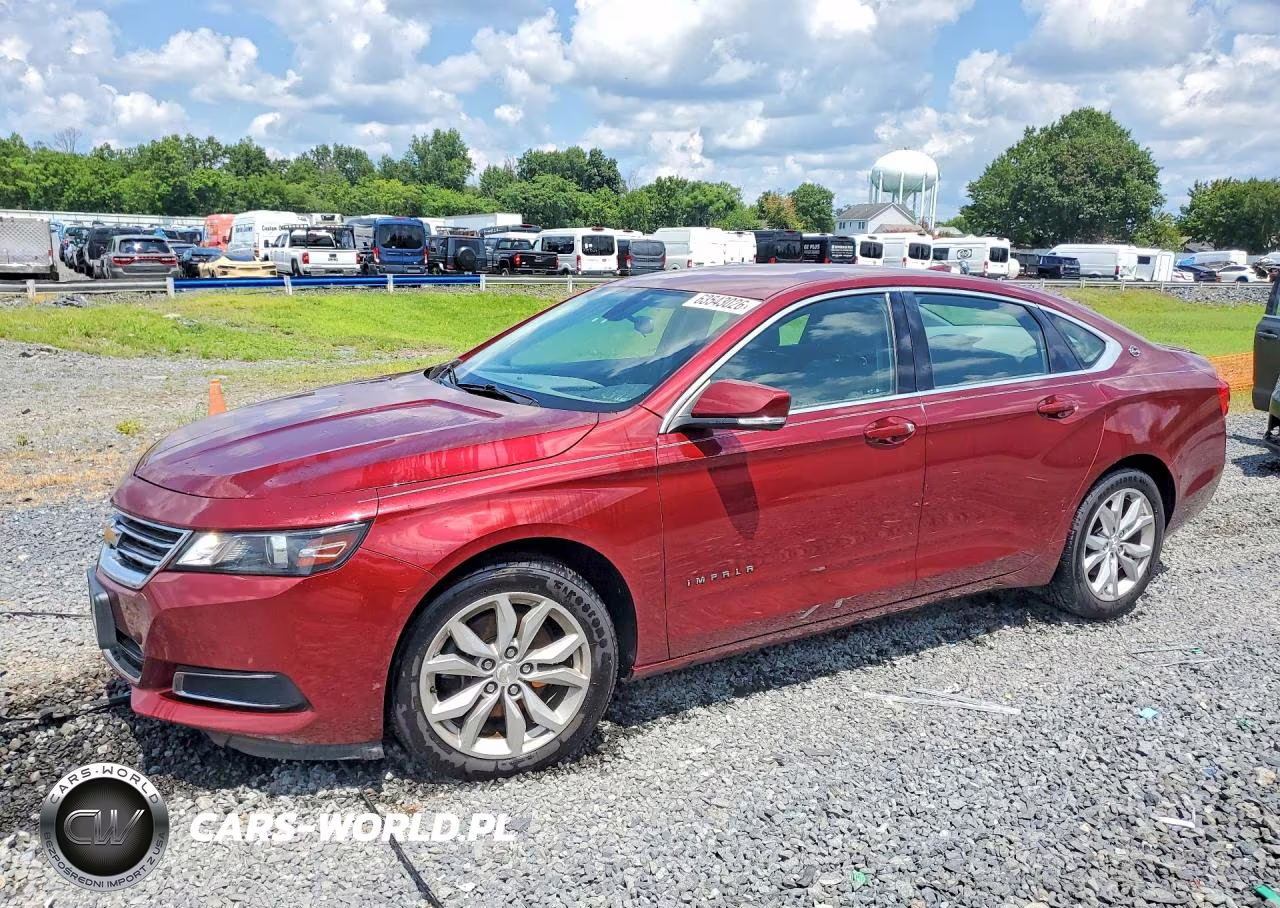 2017 Chevrolet Impala Lt VIN:2G1105SA9H9168057 - 1