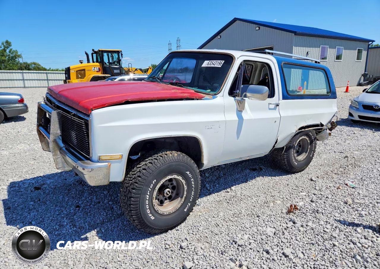 1986 Chevrolet Blazer K10 – zdjęcie 1 z 14
