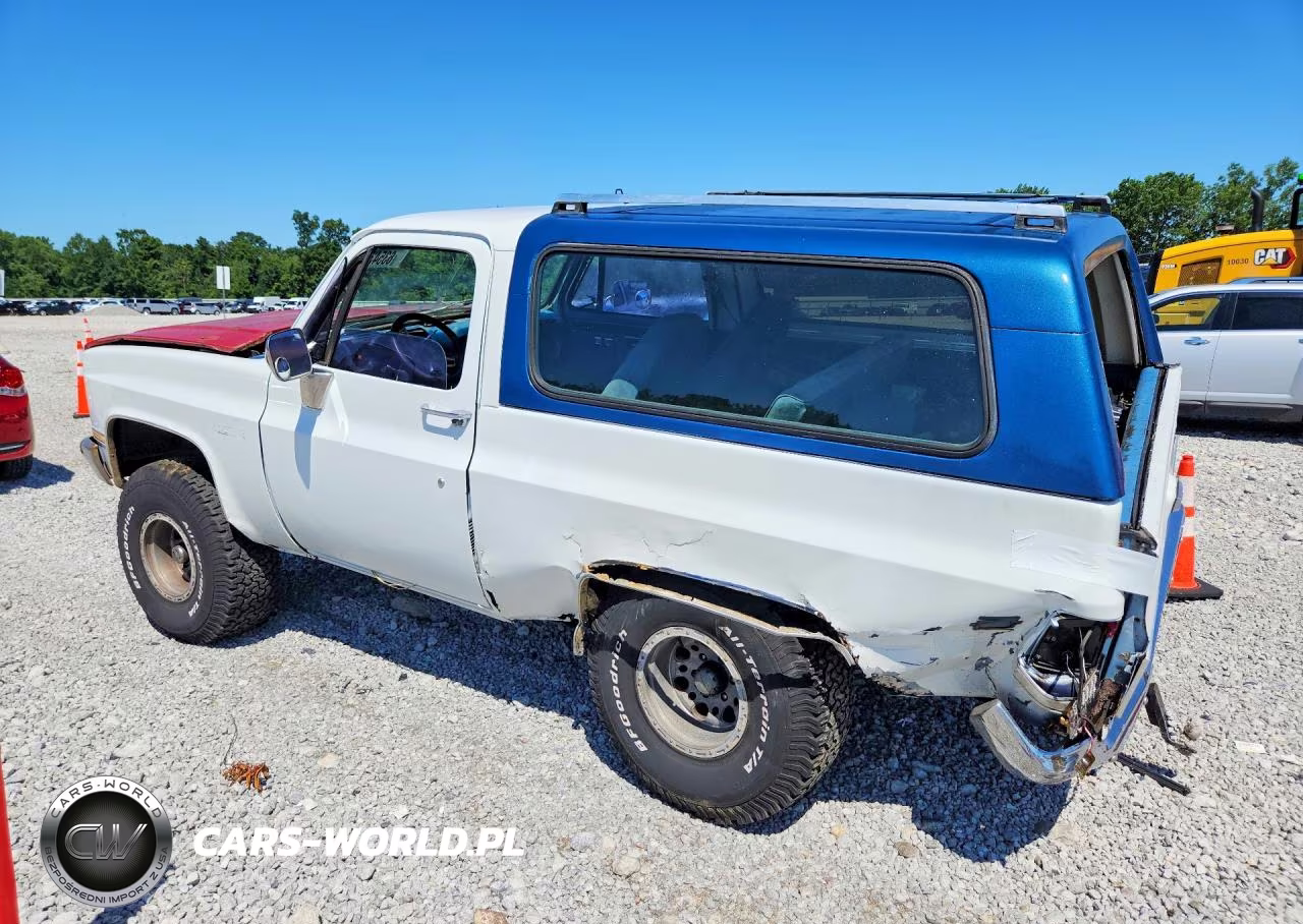 1986 Chevrolet Blazer K10 VIN:1G8EK18H5GF195529 - 2