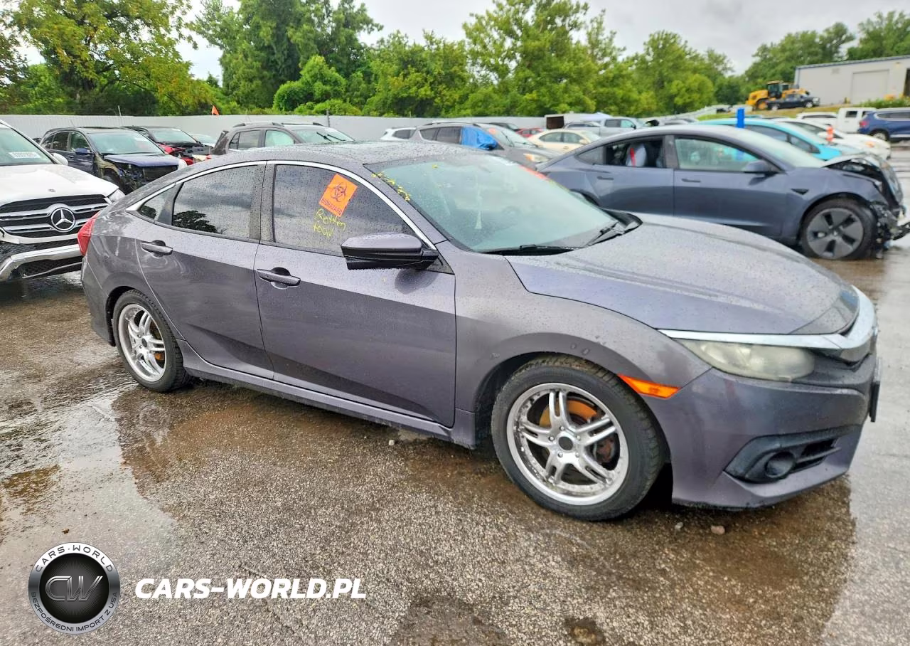 2017 Honda Civic Exl VIN:2HGFC1F79HH644102 - 4
